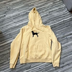 The Black Dog Yellow Hoodie
